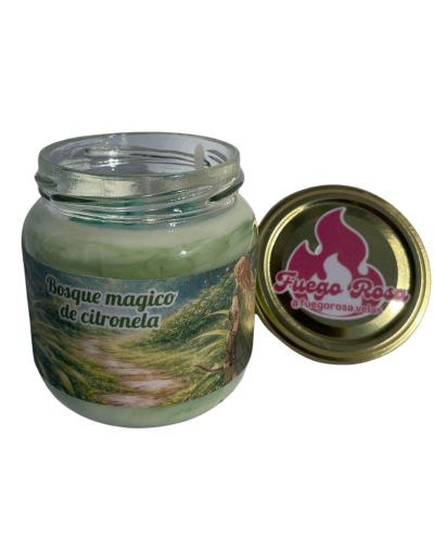 Vela Arómatica Bosque Mágico de Citronela