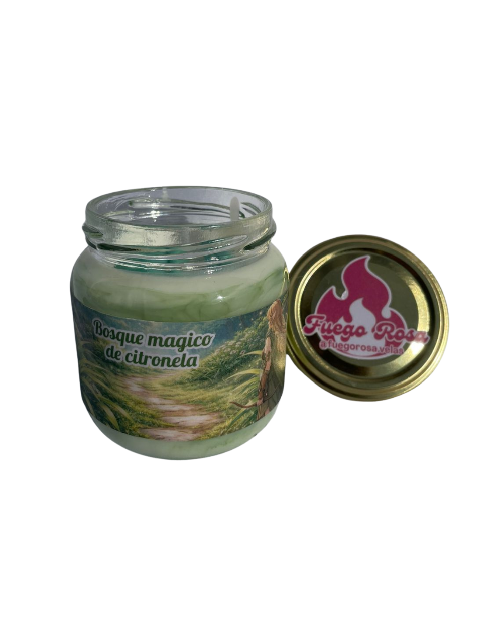 Vela Arómatica Bosque Mágico de Citronela