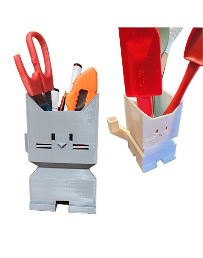 Michi 3D organizador portacucharas