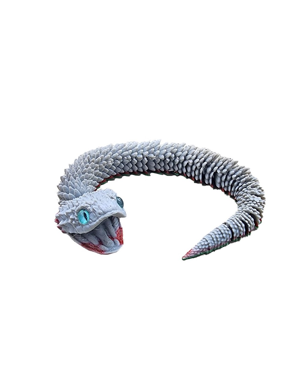 serpiente impresion 3d articulada viper