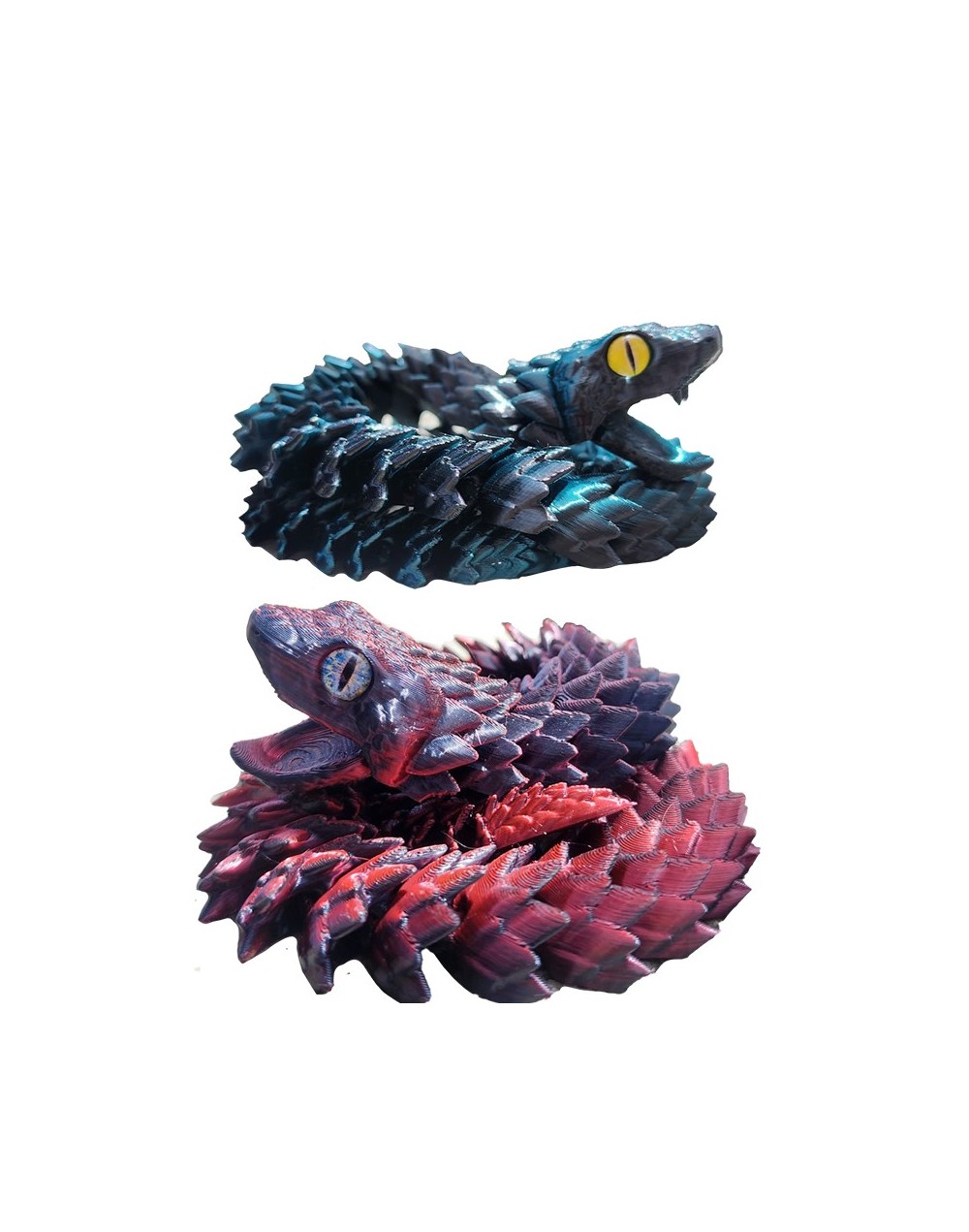 serpiente impresion 3d articulada anaconda dusk boa