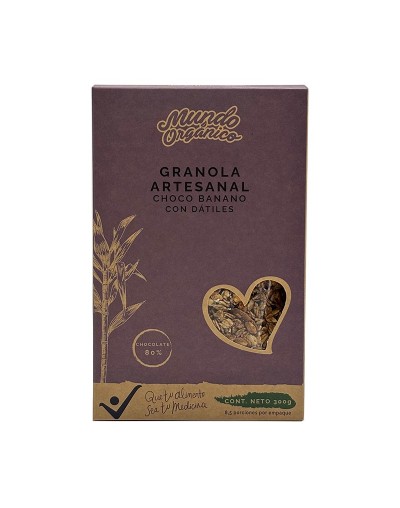 GRANOLA ARTESANAL CHOCOBANANO.