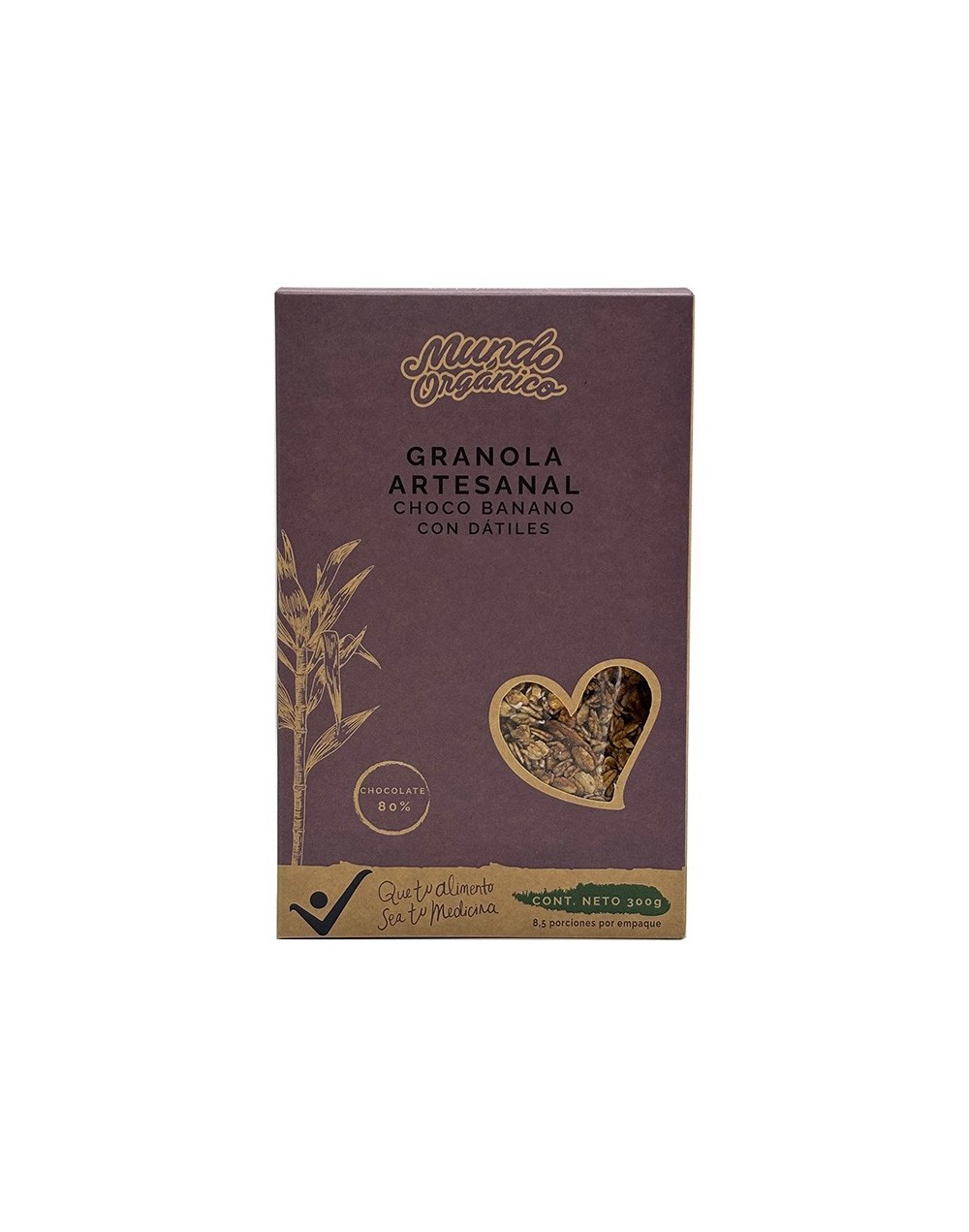 GRANOLA ARTESANAL CHOCOBANANO.