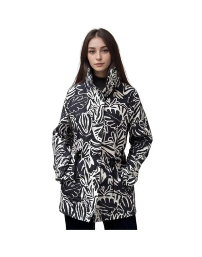 A Estampada Negro Hueso