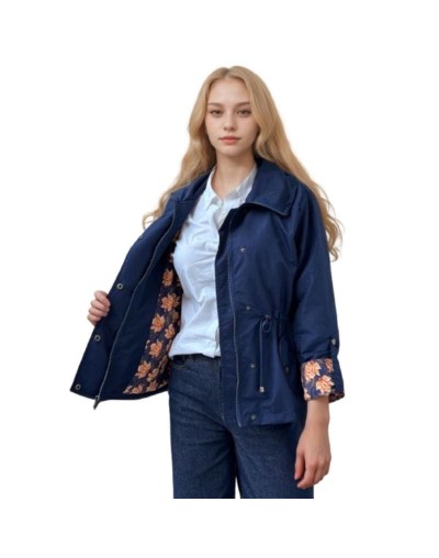 A Argentina Azul Marino Estampada