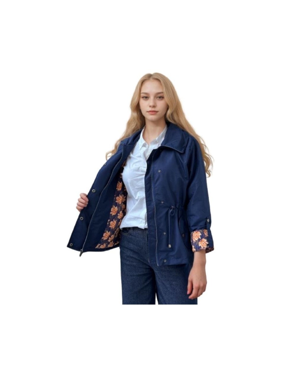 A Argentina Azul Marino Estampada