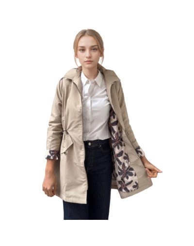 A Viena Beige Estampada