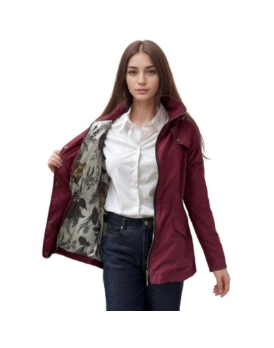 A Cola de Pato Vinotinto Estampada