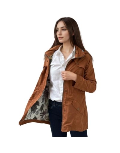 A Cola de Pato Ocre Estampada