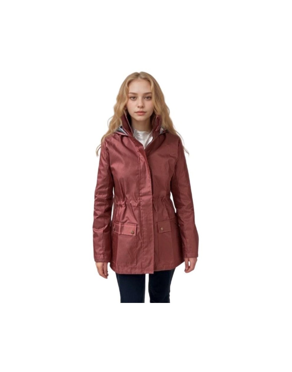 A Tempestad Rosa Nude Estampada 