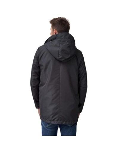 A Parka Hombre Negra Clásica 