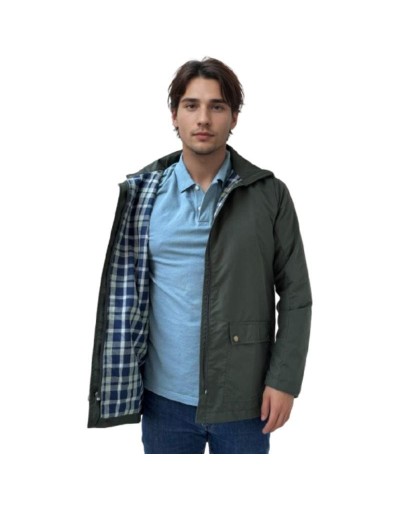 A Parka Hombre Verde Clásica