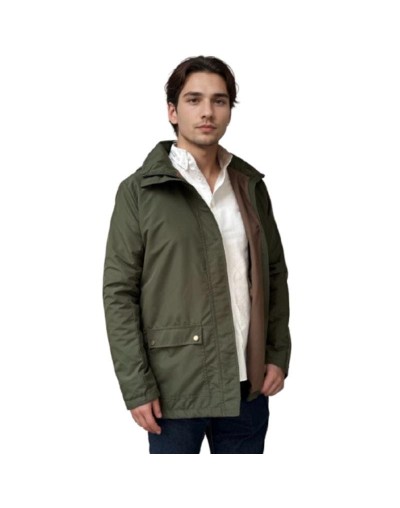 A Parka Hombre Verde Clásica