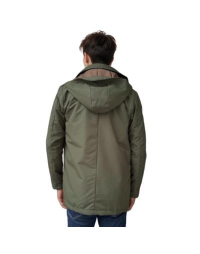 A Parka Hombre Verde Clásica