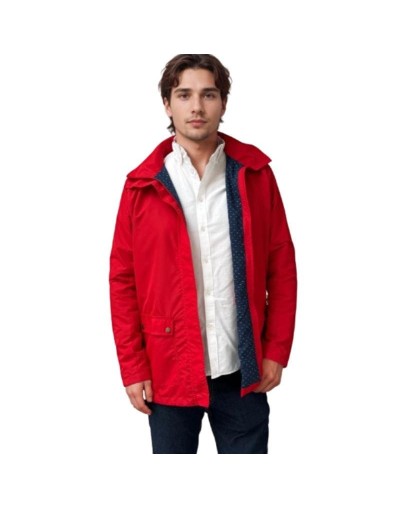 A Parka Hombre Roja Clásica