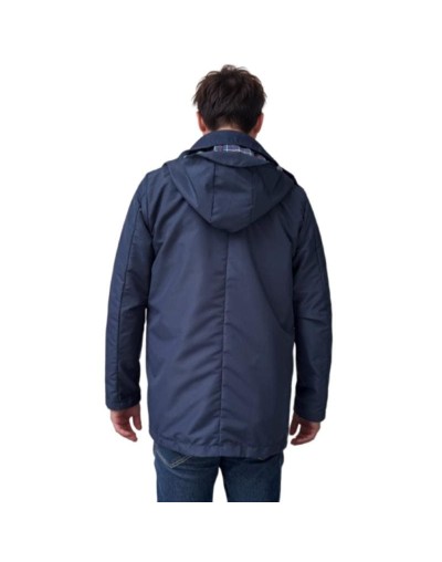 A Parka Hombre Azul Clásica