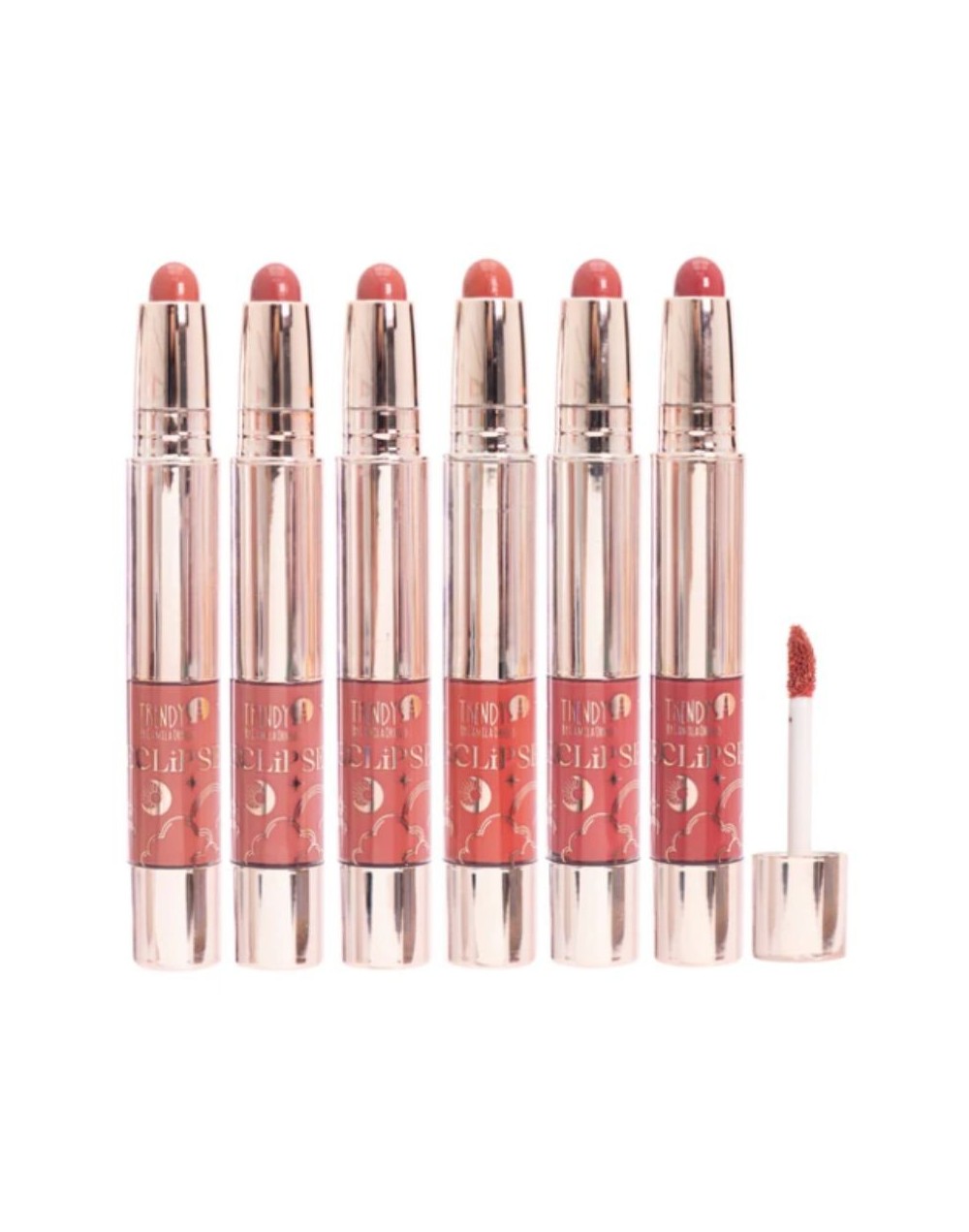 LABIAL DOBLE BARRA Y GLOSS ECLIPSE TRENDY