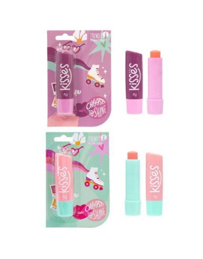 BRILLO LIP BALM KISSES ROJO TRENDY