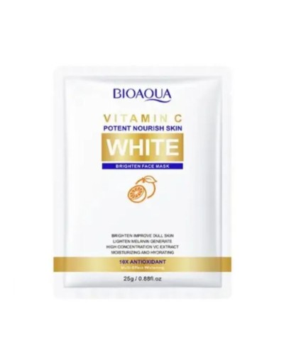 MASCARILLA VITAMINA C WHITE BIOAQUA