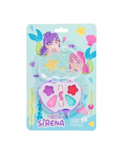 MAQUILLAJE NIÑA SIRENA TRENDY