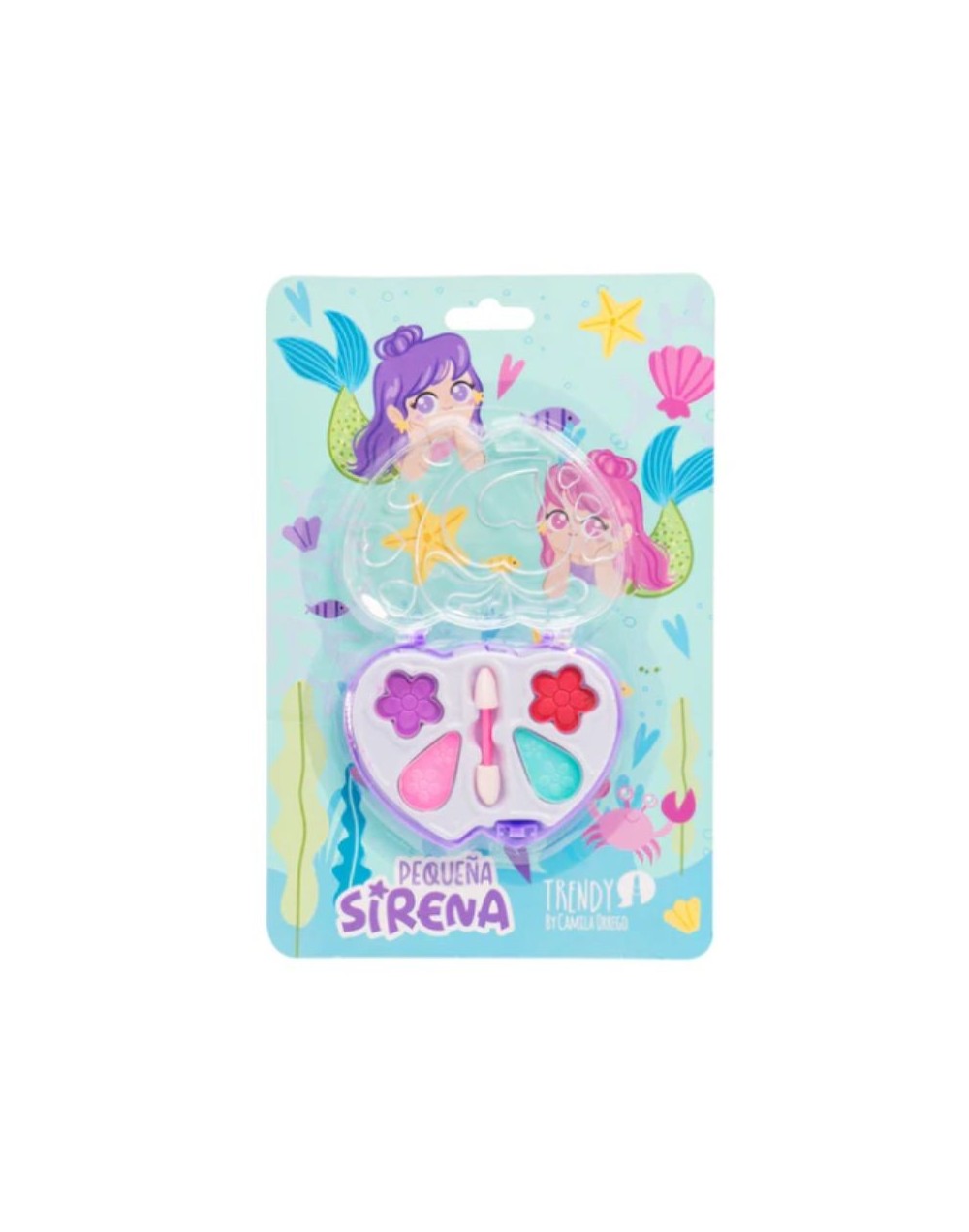 MAQUILLAJE NIÑA SIRENA TRENDY