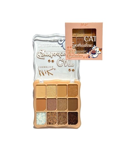 PALETA DE SOMBRAS CAT MYK COSMETICS