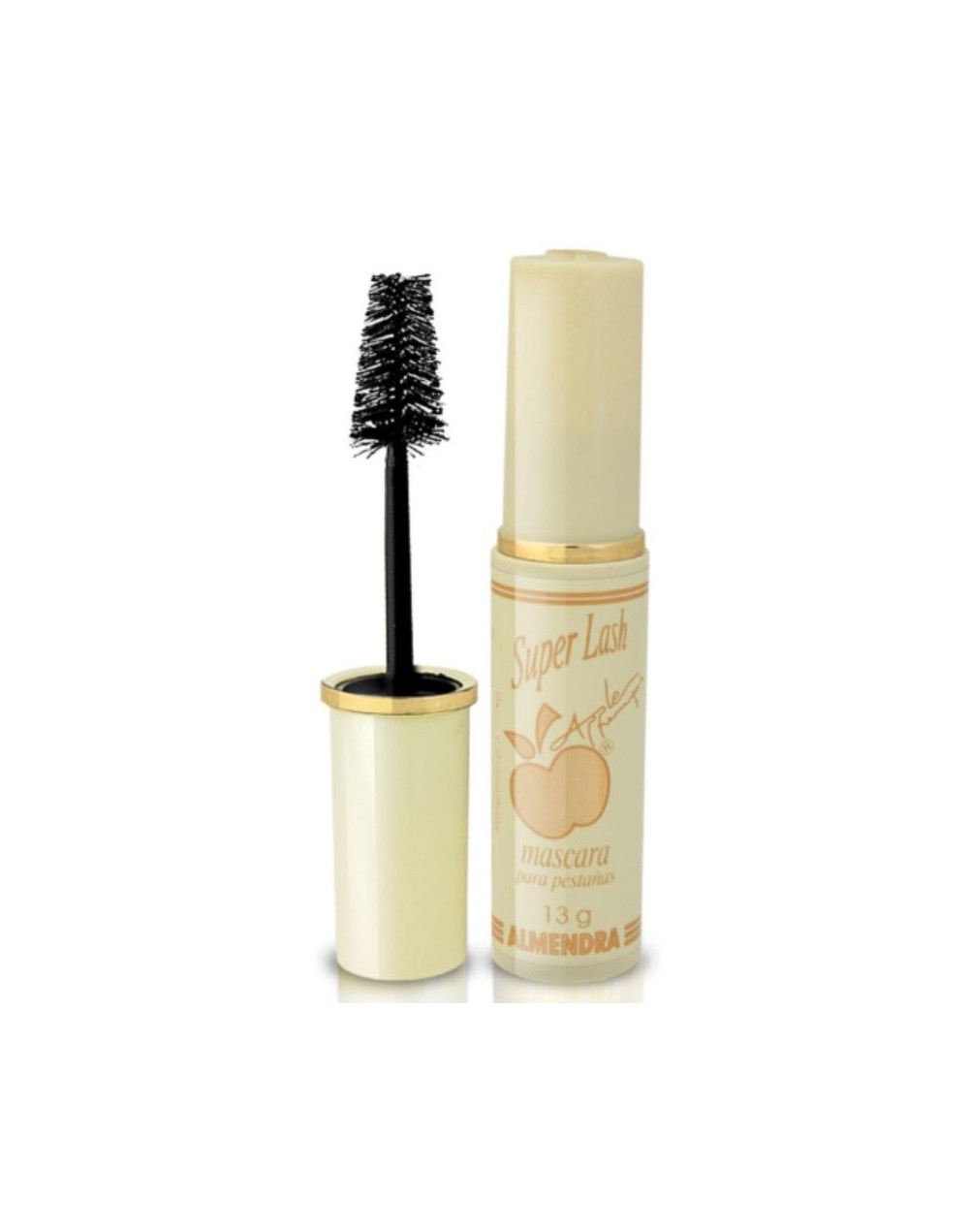 PESTAÑINA SUPER LASH NEGRA CON ALMENDRAS – BY APPLE