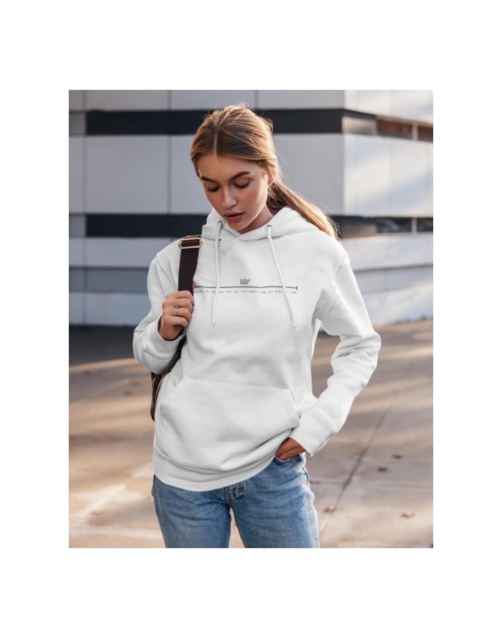 Hoodie de algodón Santa Cena 