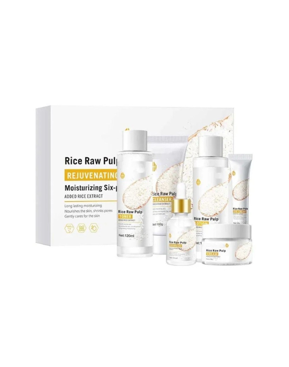 kit de cuidado facial de lujo bioaqua 