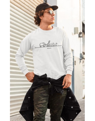 Hoodie de algodón Noé