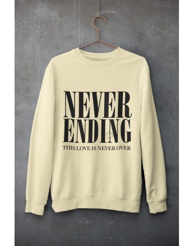 Hoodie de algodón Never Ending 