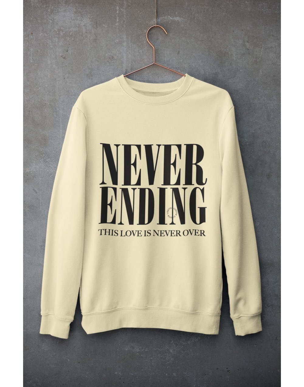 Hoodie de algodón Never Ending 