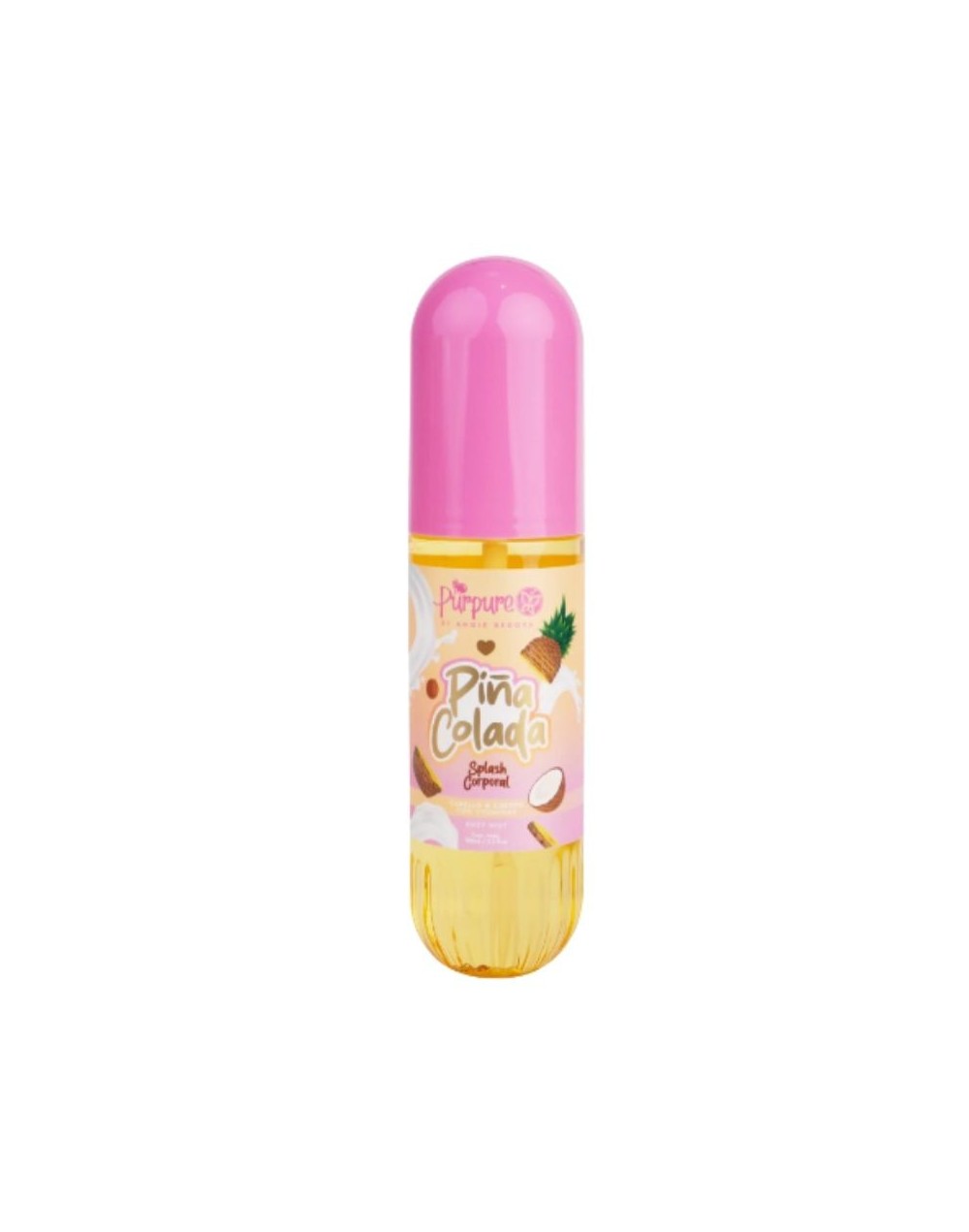 MINI PERFUME CAPILAR Y CORPORAL PIÑA COLADA 100ML PURPURE