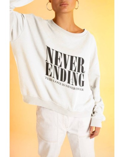 Hoodie de algodón Never Ending 