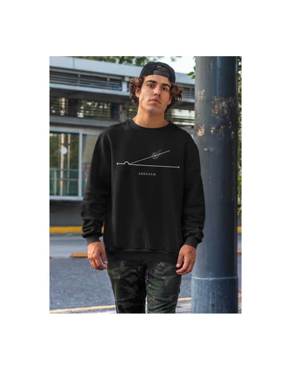 Hoodie de algodón Abraham