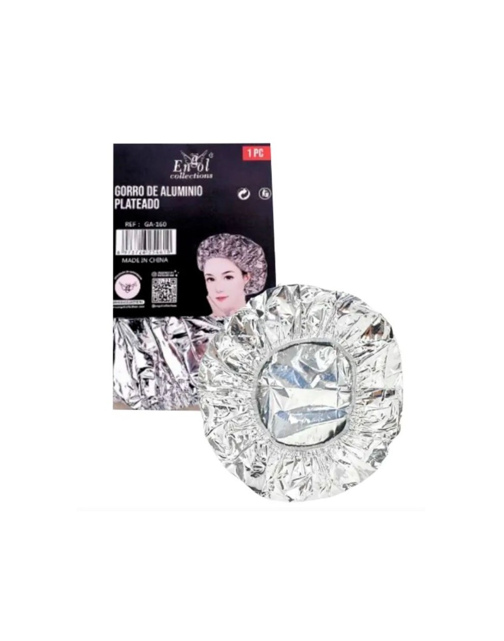 gorro de aluminio para tratamiento capilar 