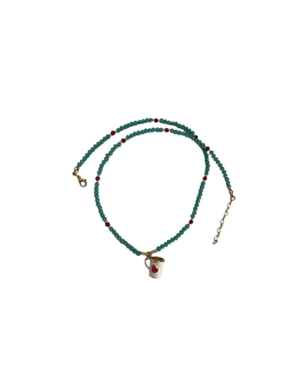 collar pocillo corazon