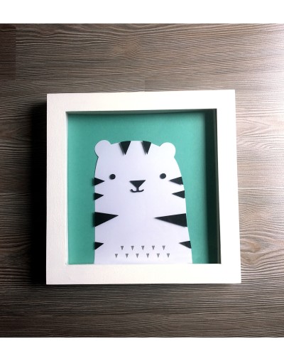 Cuadro decorativo tigre
