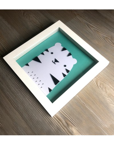Cuadro decorativo tigre