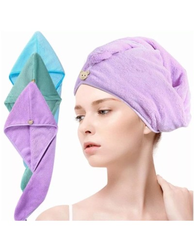 TOALLA DE CABELLO DE MICROFRIBRA