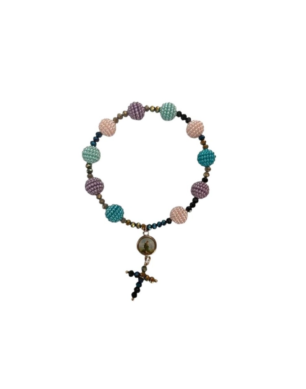 pulsera denario virgen de guadalupe