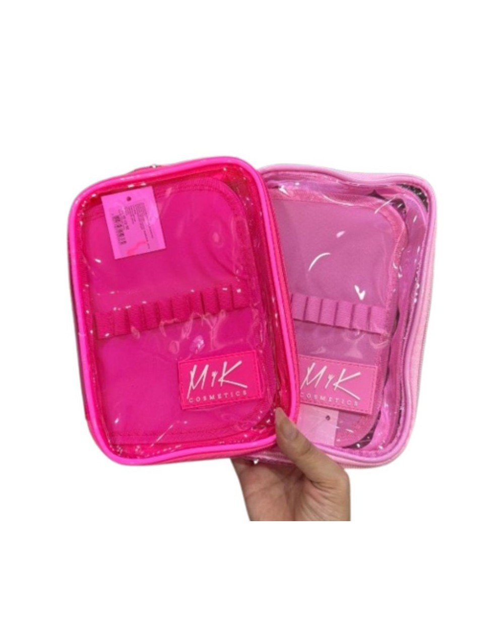 COSMETIQUERA CON SEPARADOR PARA BROCHAS MYK