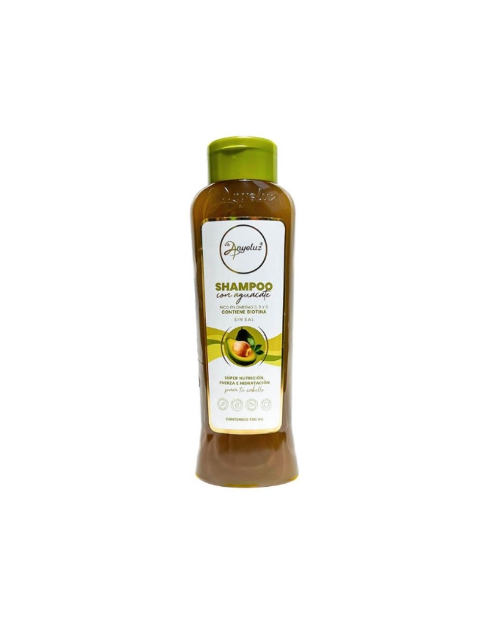 shampoo con aguacate anyeluz 