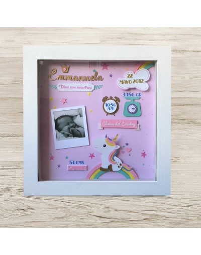Cuadro Nacimiento Unicornio