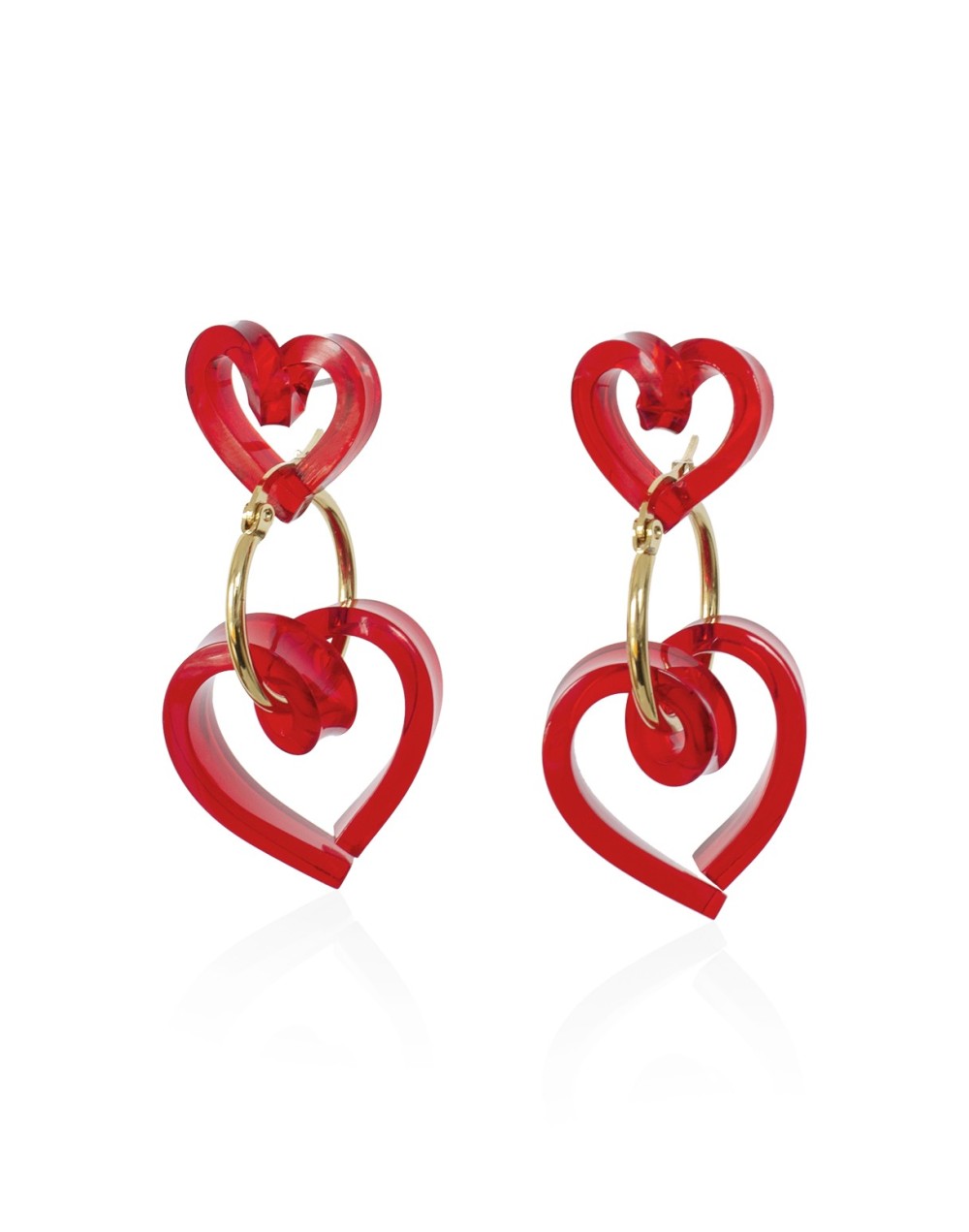 Aretes Corazón Mediano