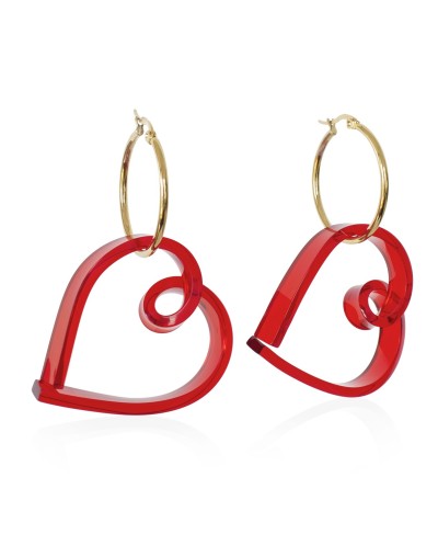 Candongas Corazón Grande