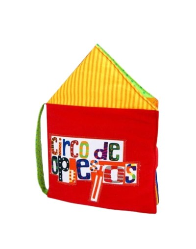 Libro Circo de Opuestos En Tela