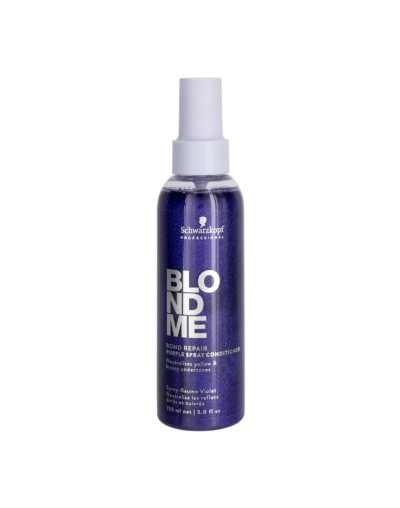 Schwarzkopf Blondme Bond Repair Purple Spray Conditioner