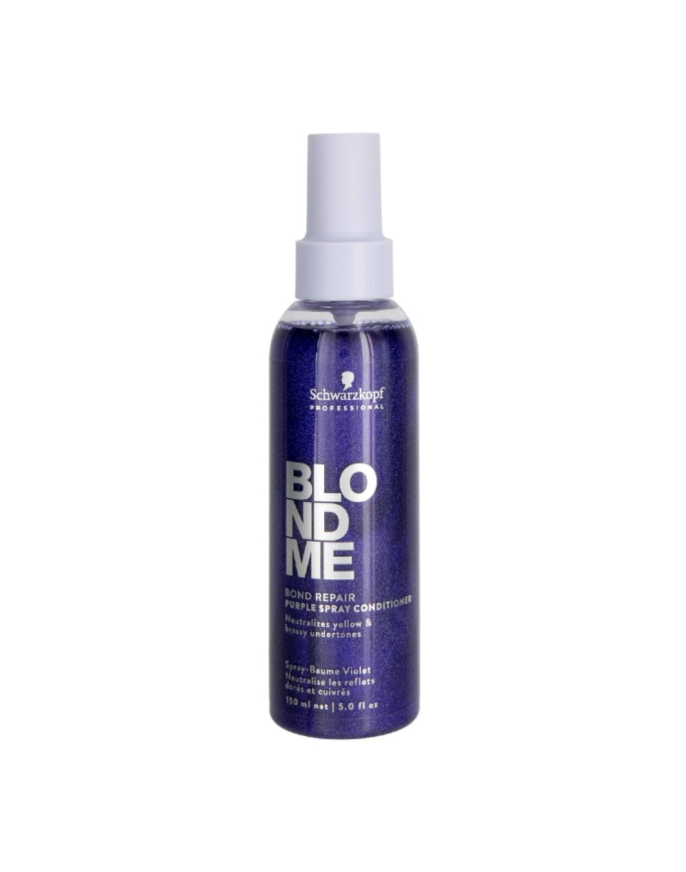 Schwarzkopf Blondme Bond Repair Purple Spray Conditioner