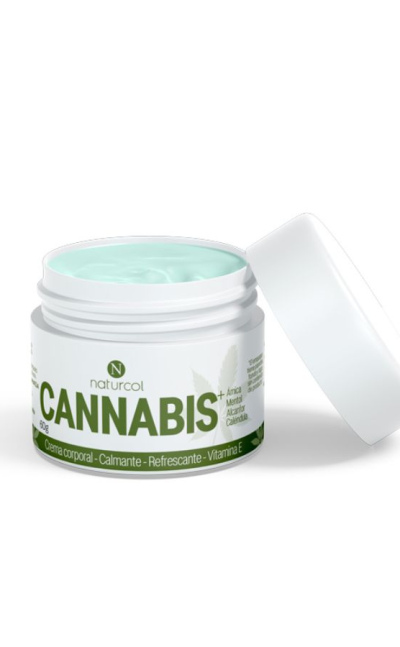 Crema de cannabis + arnica mentol alcanfor calendula